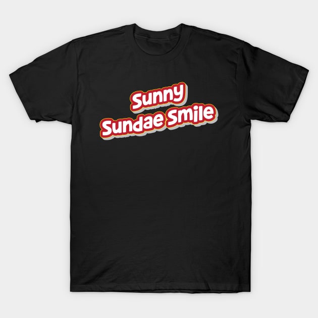 Sunny Sundae Smile (My Bloody Valentine) T-Shirt by QinoDesign